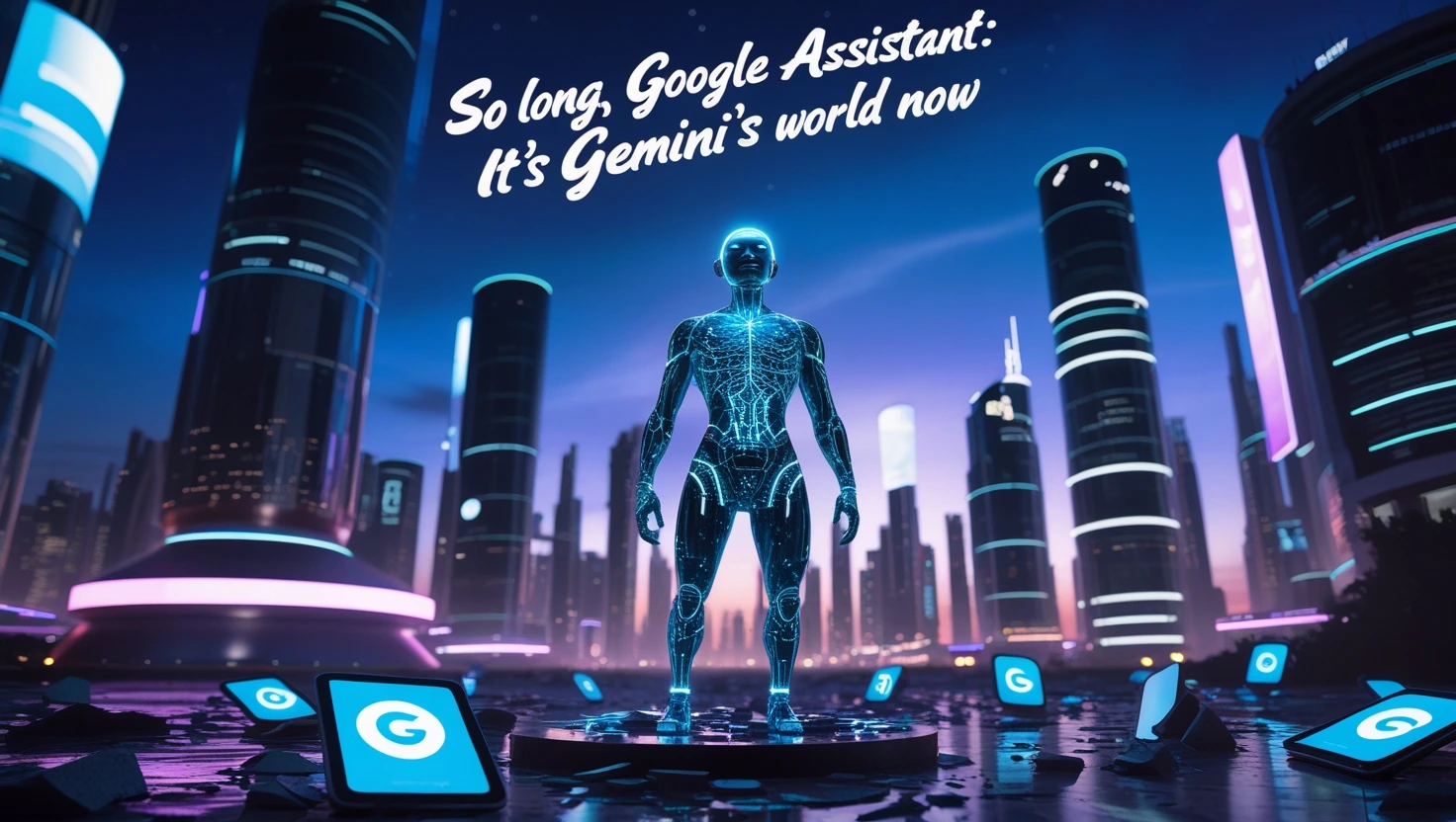 So Long, Google Assistant: It’s Gemini’s World Now – The Future of AI Assistants 2025