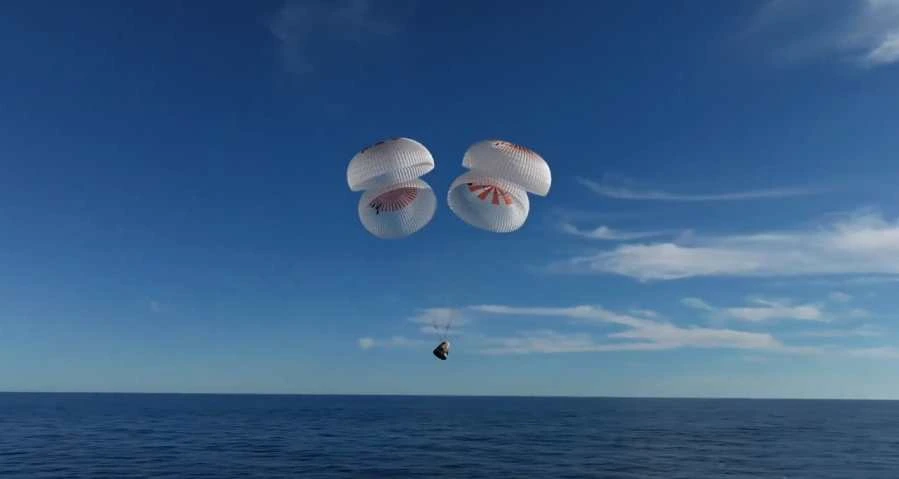 NASA Astronauts Safely Return to Earth After